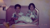 Wajah Bunga Citra Lestari alias BCL saat kecil. (dok. Pribadi)