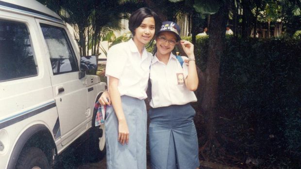 Beredar Foto Lama Sosok Bunga Citra Lestari Dengan Rahma Azhari Perbandingan Wajahnya Jadi Sorotan Tribunnews Com Mobile