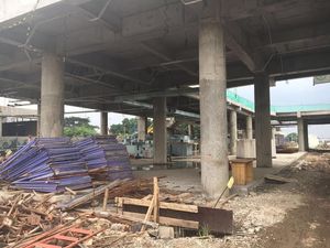 Penampakan Proyek Stasiun Kereta Bandara Soetta