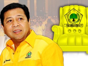Novanto Umumkan Susunan Kabinet Golkar Besok Senin