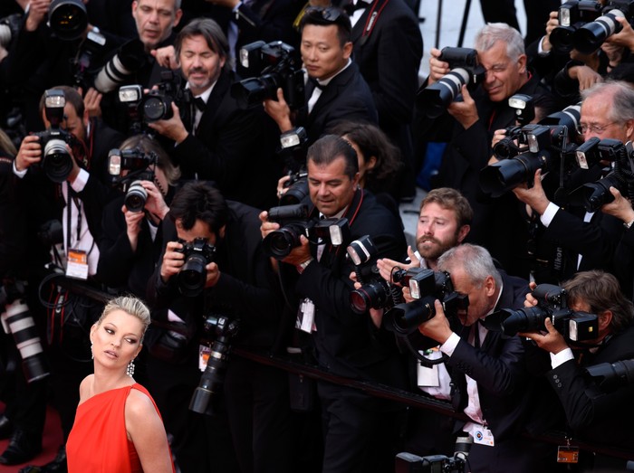 Kate Moss CANNES, FRANCE - MAY 16: Model Kate Moss attends the