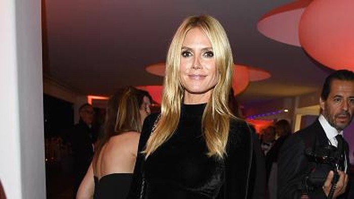 CAP DANTIBES, FRANCE - MAY 14:  Model Heidi Klum attends Vanity Fair and Chopard After-Party Celebrating the Cannes Film Festival at Hotel du Cap-Eden-Roc on May 14, 2016 in Cap dAntibes, France.  (Photo by George Pimentel/Getty Images)