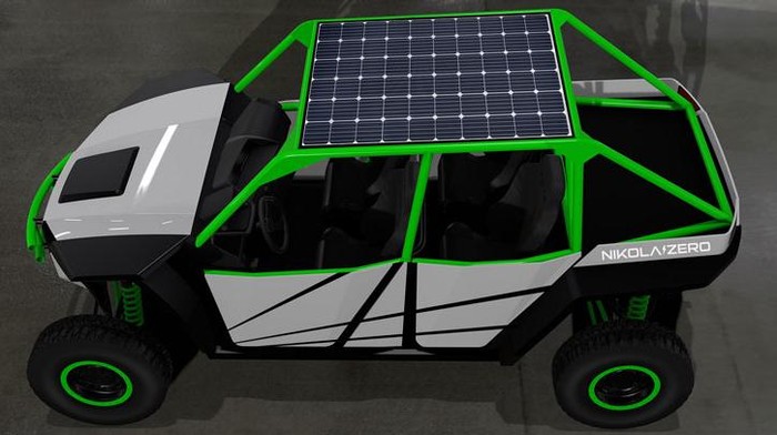 Keren, Ini Tampilan UTV Bertenaga Listrik dari Nikola Motor