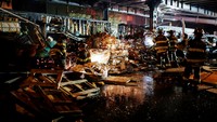 Kebakaran ini berdampak pada layanan kereta metro di wilayah Harlem, Hudson dan New Haven, atau jalur utara, pada Selasa (17/5) malam waktu setempat. REUTERS/Eduardo Munoz.