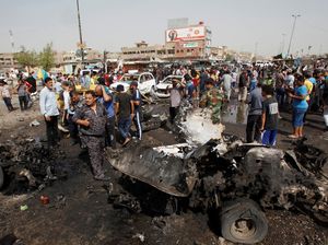 Korban Tewas Akibat 3 Ledakan Bom di Baghdad Bertambah Jadi 77 Orang