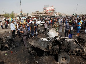 Korban Tewas Akibat 3 Ledakan Bom di Baghdad Bertambah Jadi 77 Orang