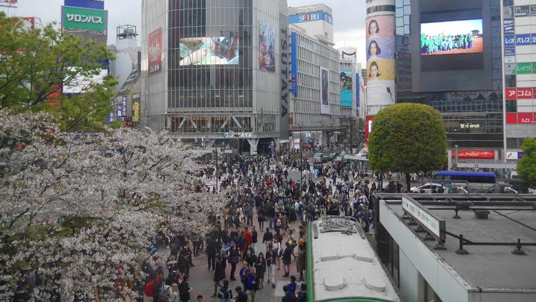 Shibuya Crossing di Jepang (Kurnia/detikTravel) Shibuya Crossing di Jepang (Kurnia/detikTravel)