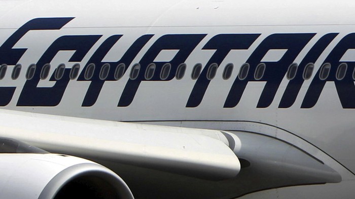 FILE PHOTO - An EgyptAir plane is seen on the runway at Cairo Airport, Egypt in this September 5, 2013 file photo. REUTERS/Mohamed Abd El Ghany/File Photo