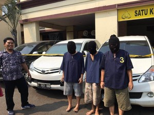 Pura-pura Jadi Pengusaha untuk Gelapkan Mobil, 3 Orang ini Ditangkap Polisi