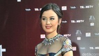 Di !nsert Fashion Awards, Kimberly Ryder masuk dalam nominasi Selebriti Wanita Terfavorit. Noel/detikFoto.