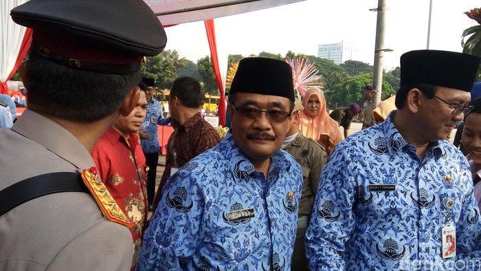 Ahok dan Djarot: Soal Pilgub DKI 2017, Tunggu Usai Lebaran