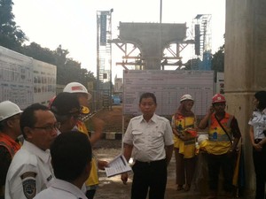 Jonan Bentuk Tim Pengawas Proyek LRT Palembang
