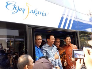 Ahok: Kita Nggak Main Lagi Bus TransJakarta Merek Ahok