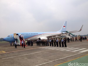Tiba di Tanah Air, Jokowi Disambut Wapres JK dan Ahok