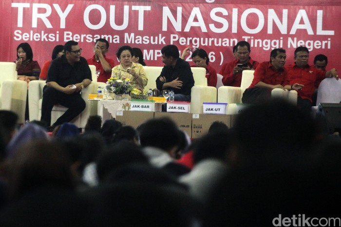 PDIP Gelar Try Out SBMPTN, Megawati Berbagi Tips Masuk PTN