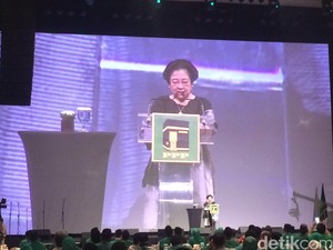 Pidato di Acara PPP, Megawati Bicara Soal Masalah Negara Muslim