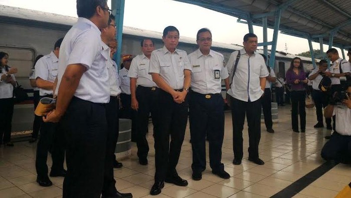 Jonan Cek Proyek Double Track Kereta di Sumsel