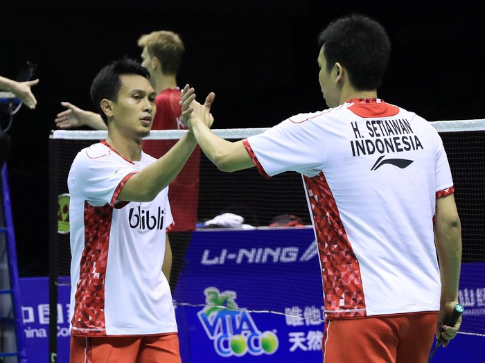 Hendra Setiawan dkk. Siap Tempur di Indonesia Terbuka