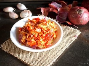 Yuk, Bikin Sambal Tempe  yang Pedas Sedap!