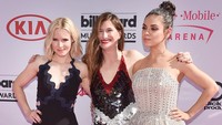  Kristen Bell, Kathryn Hahn dan Mila Kunis. David Becker/Getty Images/detikFoto.