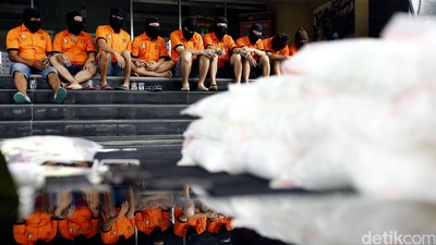 Pengedar Sabu Jaringan Taiwan Diringkus