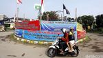 Spanduk Keinginan Warga Kabupaten Bogor Pindah ke Bekasi