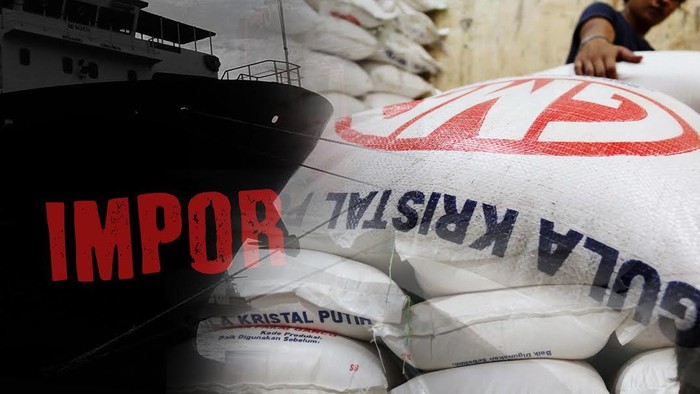 Indonesia berencana melakukan impor gula sebanyak 381.000 ton.
