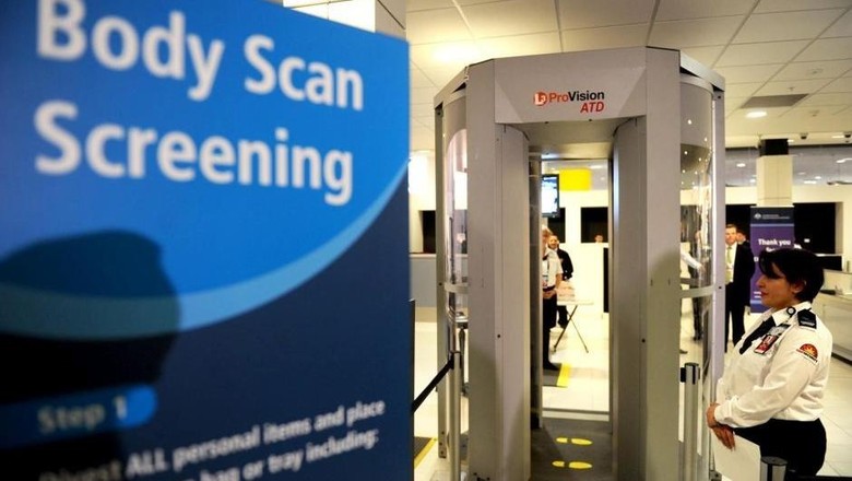 Pemindai Seluruh Tubuh Mulai Diujicobakan di Bandara Canberra Pemindai Seluruh Tubuh Mulai Diujicobakan di Bandara Canberra