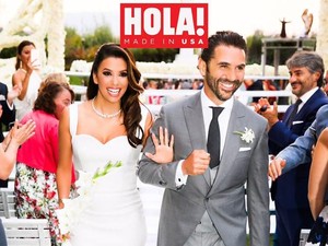 Gaun Pengantin Minimalis Eva Longoria yang Didesain Victoria Beckham