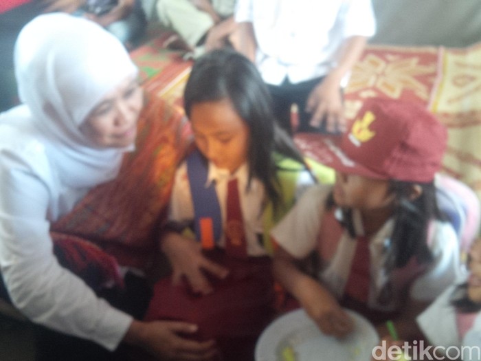 Curhat ke Mensos, Pengungsi Sinabung Minta Lebih Diperhatikan