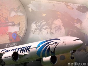 Kapal Prancis Deteksi Sinyal Kotak Hitam EgyptAir di Laut Mediterania