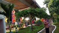 RPTRA Karang Anyar terletak di Jalan Karang Anyar, Sawah Besar, Jakpus. (Danu Damarjati/detikcom)