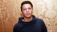 Ariel saat ditemui di kawasan Senayan, Jakarta Pusat pada Senin (23/5) Malam. Pool/Gus Mun/detikFoto.