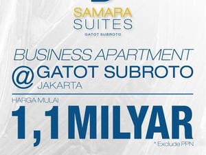 Baru Seminggu Dikenalkan, Business Apartment Samara Suites Laris !