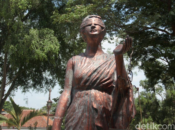 ilustrasi hukum dewi keadilan
