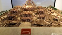 Maket pembangunan Kuil Baoen di era Kaisar Yongle dari Dinasti Ming tahun 1402-1424 masehi