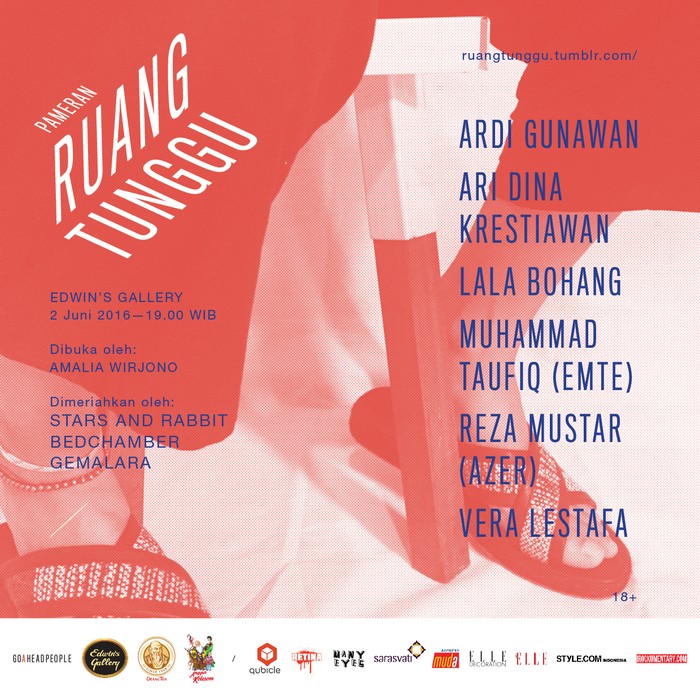6 Seniman dan Kolaborator Farid Rakun Ramaikan Pameran Ruang Tunggu