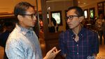 Sandiaga Uno Nonton Film Surat Cinta untuk Kartini
