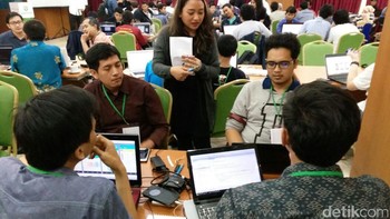Gelombang pertama Android Kejar cukup diminati. Sebanyak 4.000 orang yang mendaftar. Hanya saja Google Indonesia membatasi 2.500 partisipan. Foto: detikINET/Adi Fida Rahman