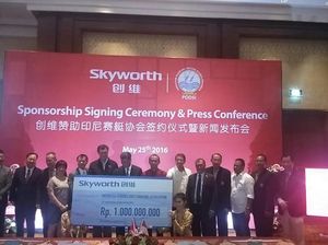 Dayung Indonesia Gaet Sponsor dari China