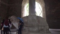 Foto: Inilah Mansion Ming dengan patung kura-kura menggendong dinding setinggi 10 meter, menandakan bahwa seorang raja menjadi penjaga dan pelindung rakyatnya (Rizal/detikTravel)