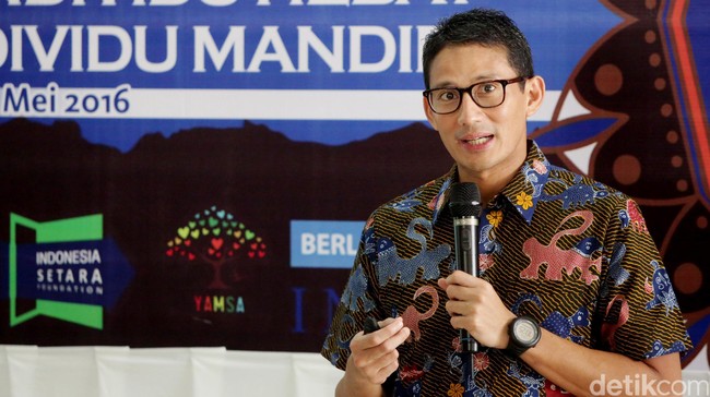 Sandiaga Obral Saham Saratoga Demi Amunisi Kampanye