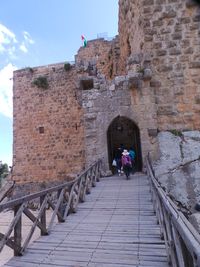 Bagian awal Kastil Ajloun (Madin/detikTravel)