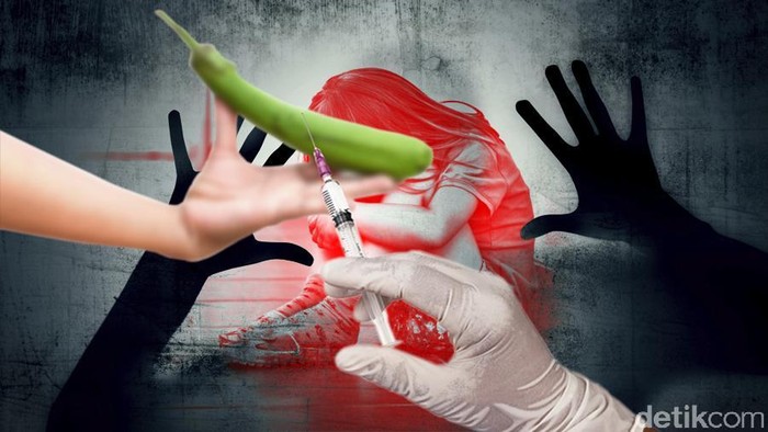 Ilustrasi Penjahat Seksual di Kebiri