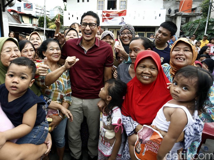 Cerita Sandiaga dan Partai Emak-emak