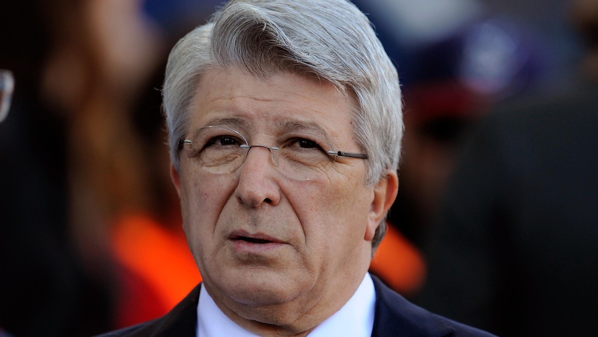 Presiden Atletico Madrid, Enrique Cerezo.(Foto: Getty Images/Denis Doyle)