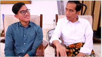 Sebagai anak bungsu, Kaesang sangat dekat dengan bapaknya, Presiden Jokowi. Foto: Youtube