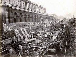 Potret MRT London Dibangun Seabad Silam, Tertua di Dunia