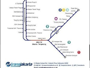 Mulai Hari Ini TransJ Buka 2 Rute Baru Layani Jakarta-Tangerang