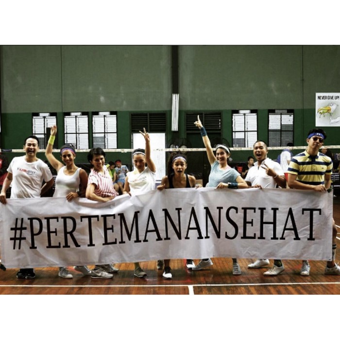 Serunya Bashminton yang Diadakan oleh Pertemanan Sehat!